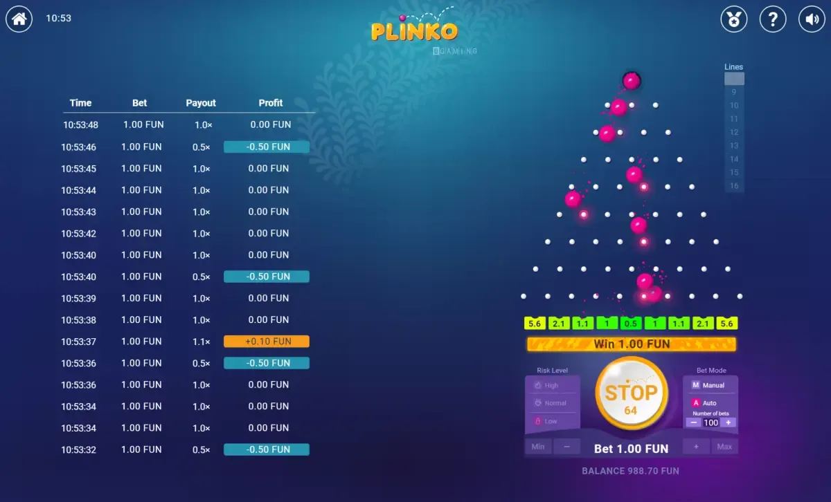 plinko app